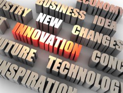 Image of innovation management words